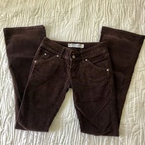 Hudson Jeans Corduroy Flare Jeans 24
